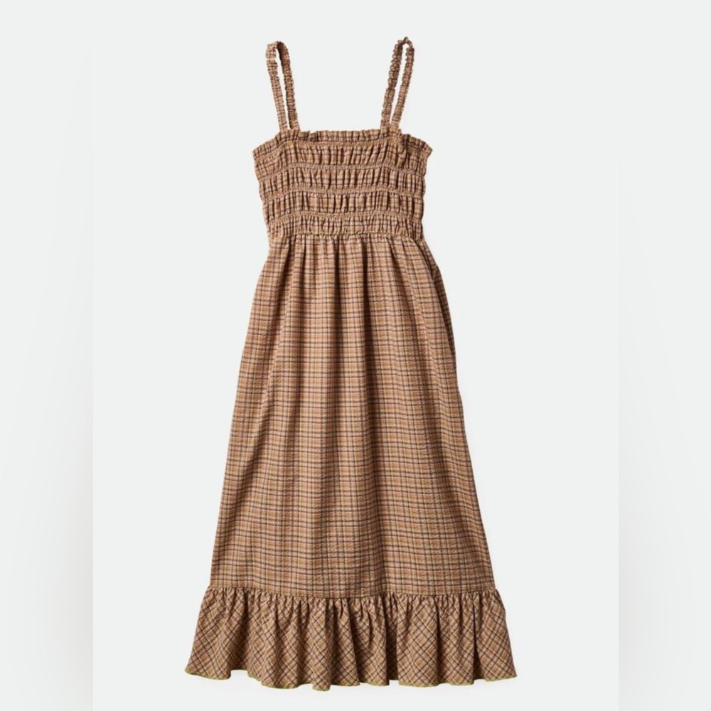 Brixton Malta Seersucker Midi Dress